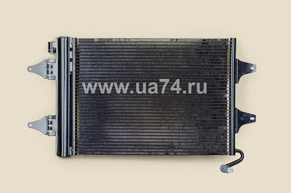 Радиатор кондиционера Volkswagen Polo 2001-2009 / Skoda Fabia 1999-2008 (SAT)