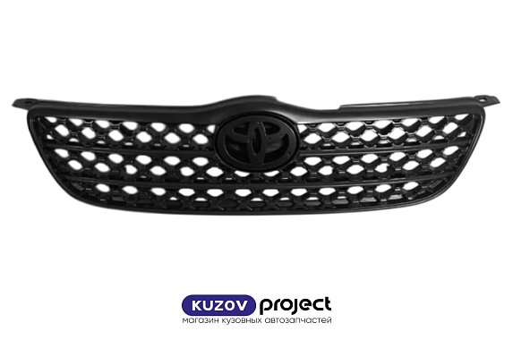 Решетка радиатора (черная) Toyota Corolla / Fielder 00-06 (TYG / Тайвань)