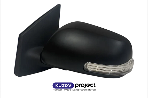 Зеркало (7к) эл/склад/ук.поворота (диод) Toyota Corolla 2010-2013 Левое (Тайвань)